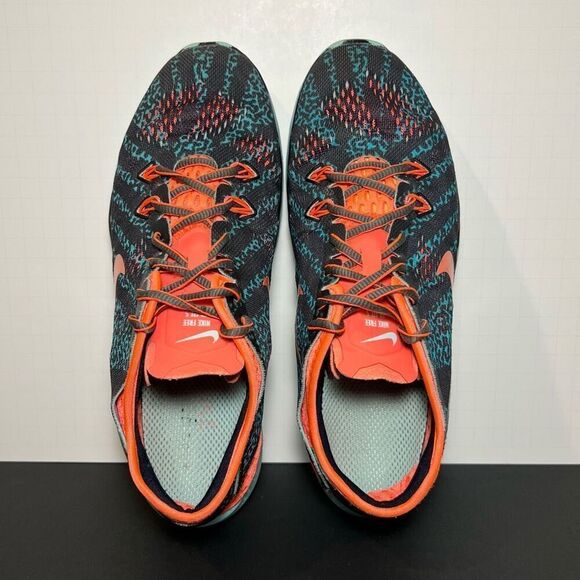 Womens NIKE Free TR Fit 5.0 Teal Blue Running Shoes / Size 9.5 - Picture 5 of 8